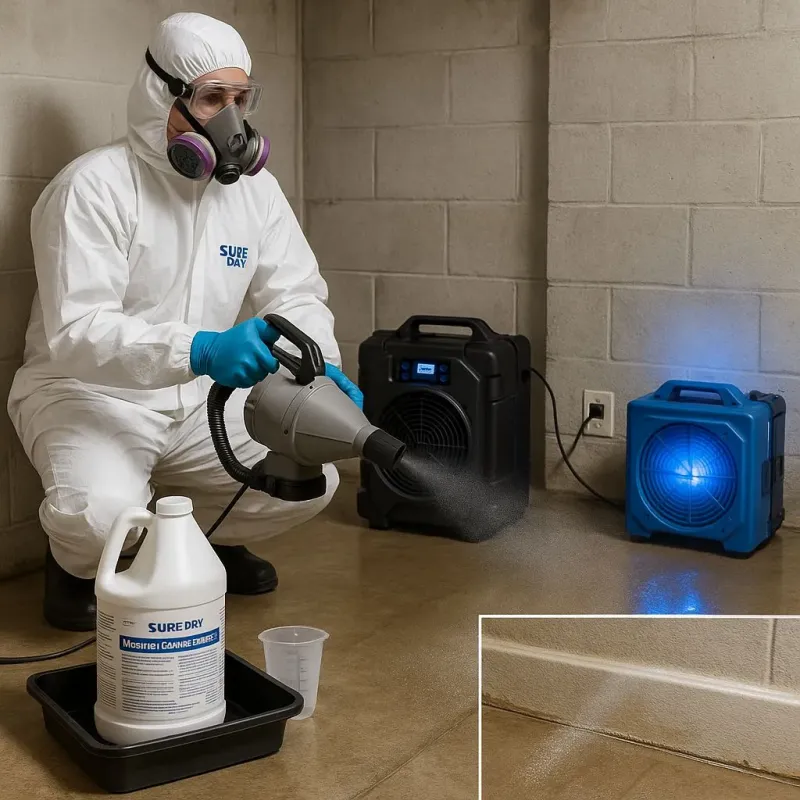 Sanitization and Odor Removal process in Groveton, NH